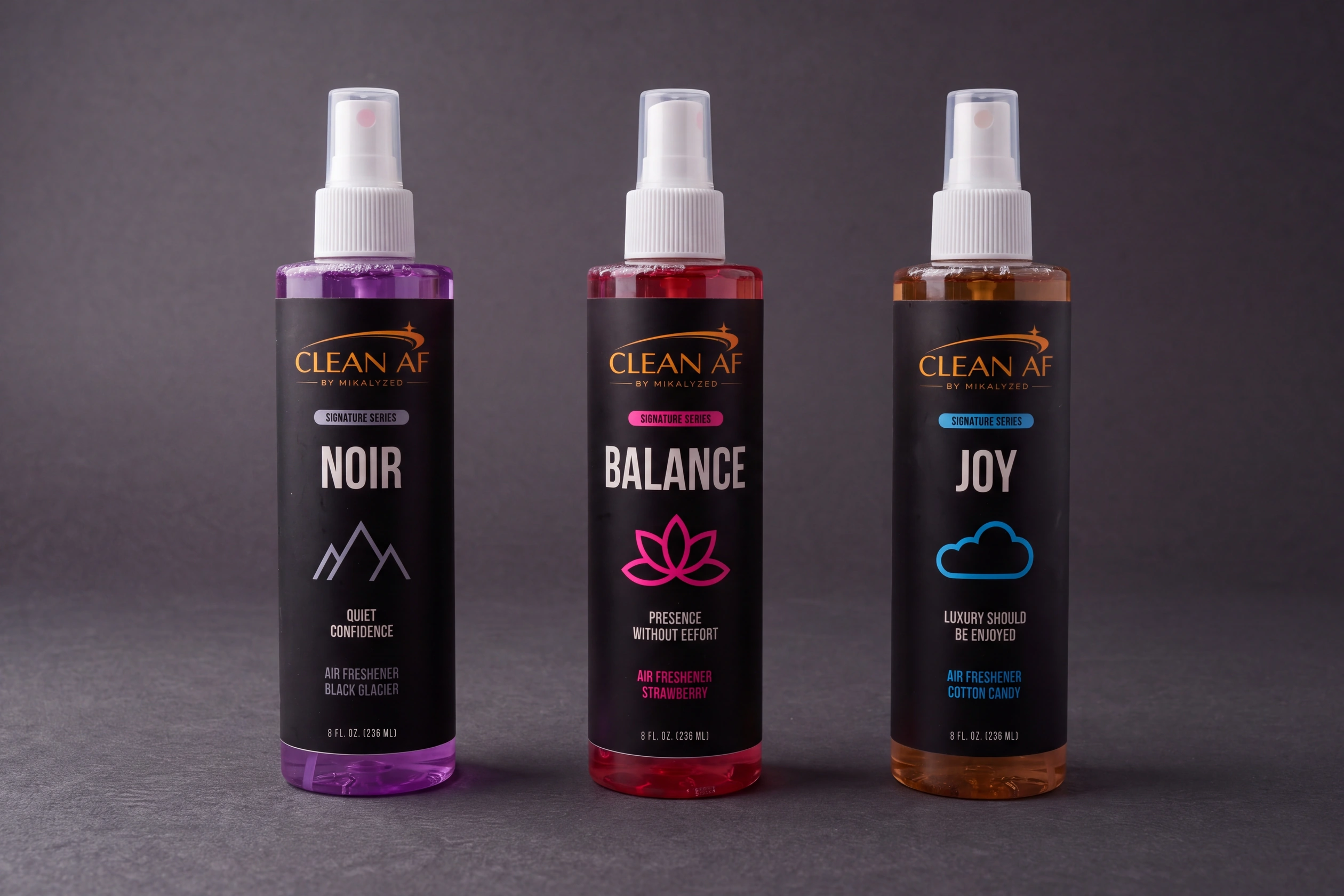 Fragrance 3-Pack Clean AF products