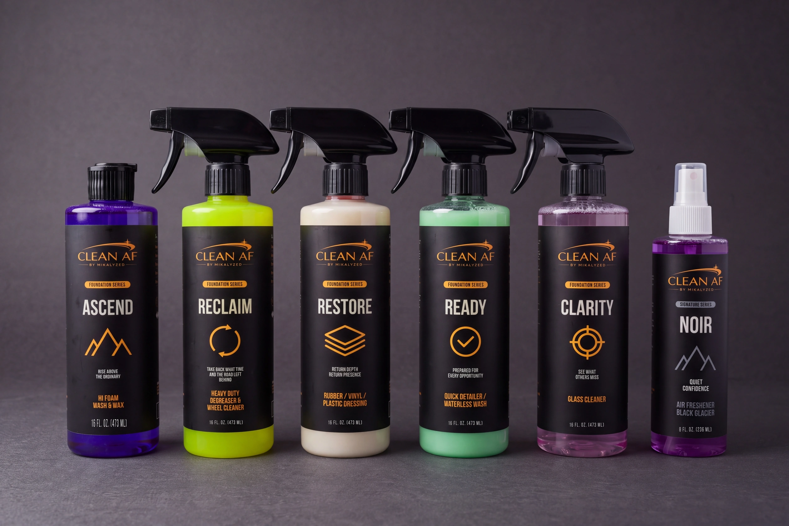 Weekend Kit Clean AF products